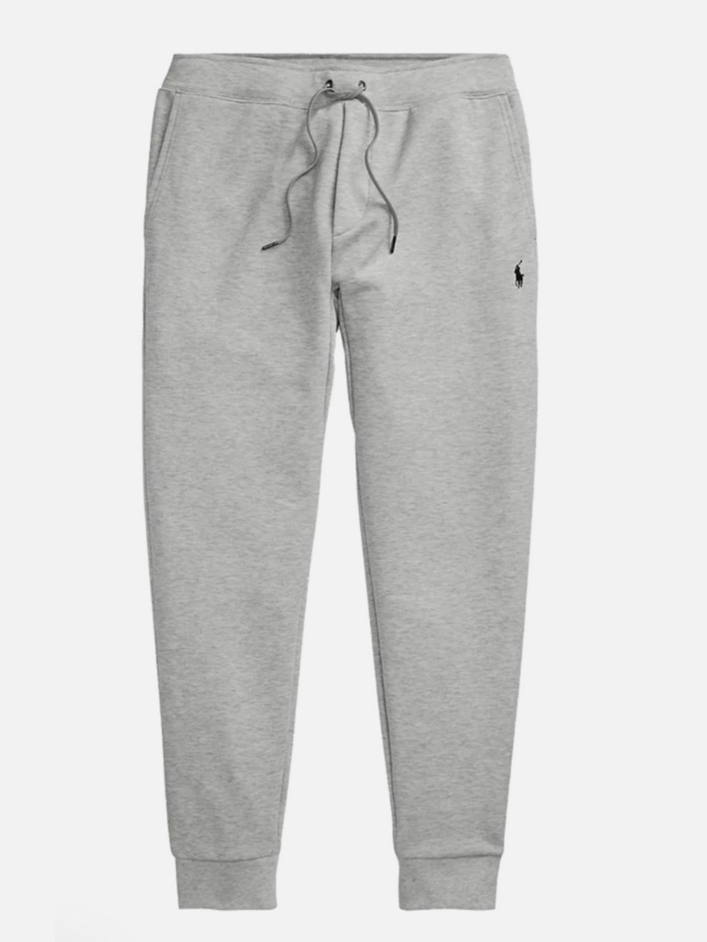NWT Polo Ralph Lauren HEATHER GRAY Double Knit Jogger Pants Sweatpants